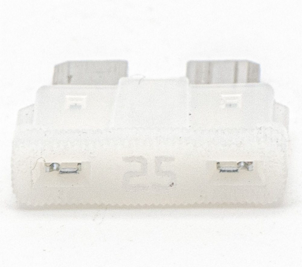 Mercedes-Benz  N000000004207 Запобіжник C-25A-S 25A білий прозорий CLS C219 E-class W211 ML W164 C-Class W205 C-class W203 CLK Coupe C209 Одесса - изображение 1