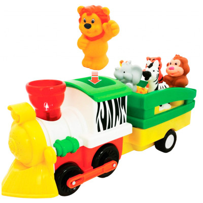 Розвиваюча іграшка Kiddi Smart Паровоз Лімпопо (світло, українська мова) (063396) Вінниця - фото 3