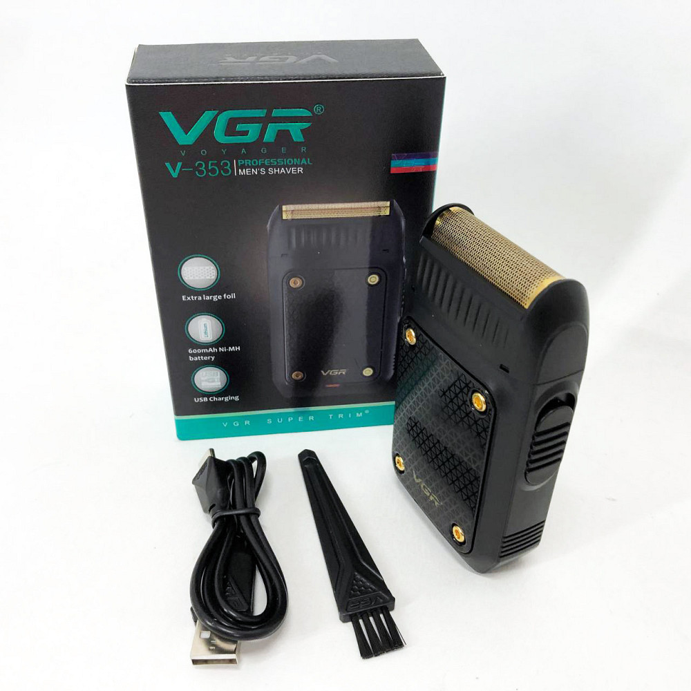 Профессиональная мужская электробритва, Электробритва-шейвер мужской, Портативная сеточная бритва WT-80 Львов - изображение 3