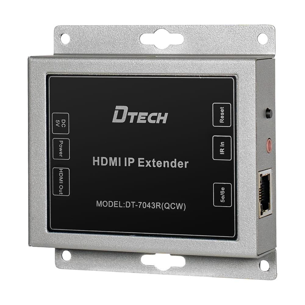 Подовжувач відеосигналу HDMI 150m IP-150 Dtech DT-7043R (QCW) Receiver (74-00141) Киев - изображение 1