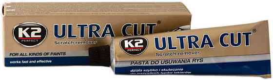 Поліроль для кузова абразивна паста K2 Ultra Cut від подряпин, 100 г Чортків