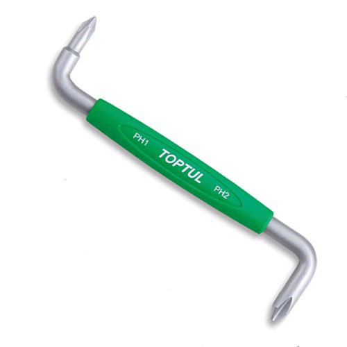 Вороток-викрутка хрестова S-подібна TOPTUL PH1xPH2 FBKA0102 Одеса - фото 1