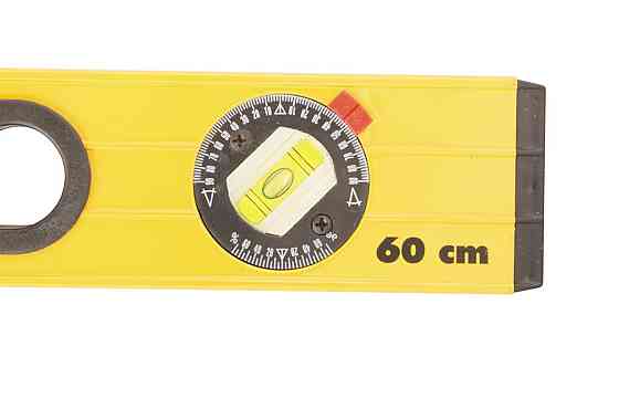 Рівень будівельний з ручками MASTERTOOL ПРОФІ 60 см 3 капсули 0,5 мм/м 0,03° фрезеровані поверхні 36-0603 Коломия