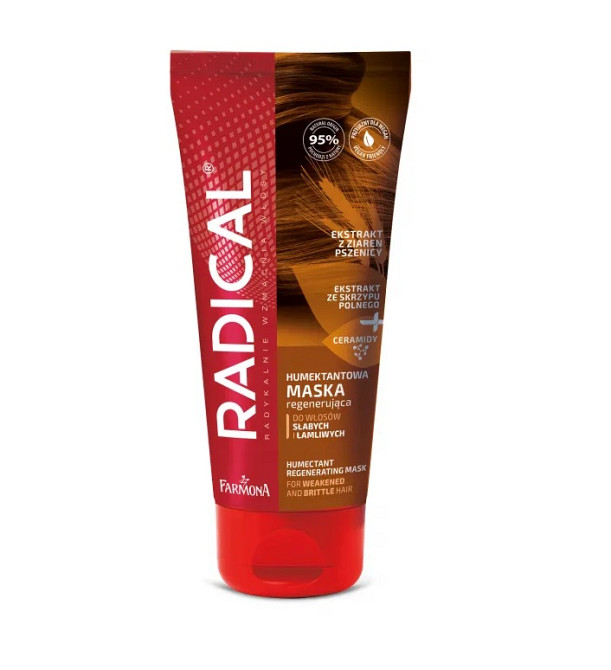 Зволожуюча регенеруюча маска для волосся Radical Farmona 100 мл Київ - фото 1