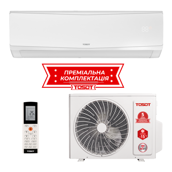 Кондиціонер TOSOT ORBIS INVERTER R32 GP-24SL (Інверторні спліт-системи) Киев