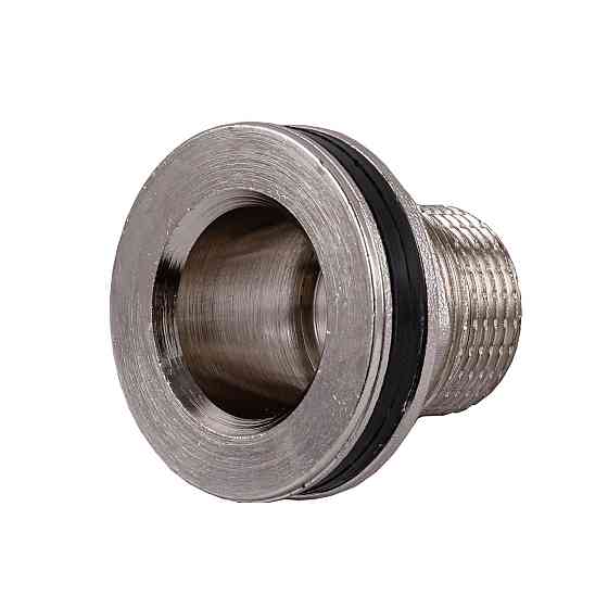 Врезка в бак 3/4″Н никелированное усиленное NO304R OPTIMUM Киев