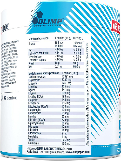 Амінокислотний комплекс Olimp Amino Target Xplode 275 г, лимон Луцьк - фото 2