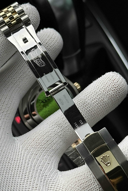 Швейцарський годинник Rolex Datejust Silver Gold Київ - фото 2