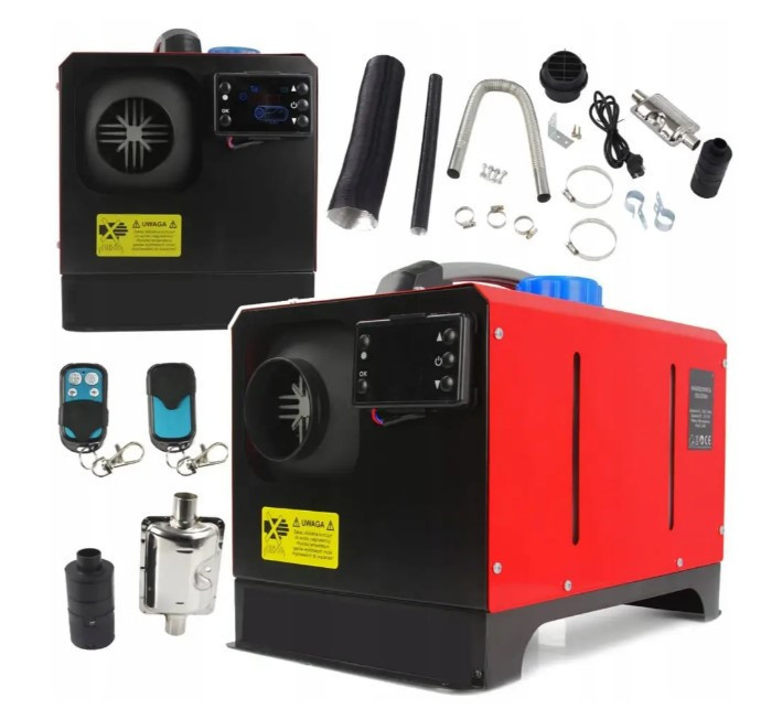 BX-901 Автономний дизельний обігрівач 12 кВт 12V з таймером, пультом та керамічним нагрівачем Одеса - фото 2