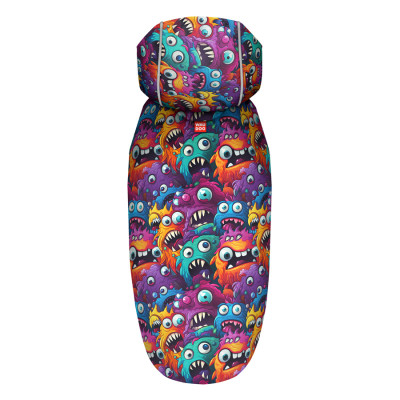 Дождевик для животных WAUDOG Clothes Накидка с капюшоном Зубастые монстры S (356-4048) Винница - изображение 3