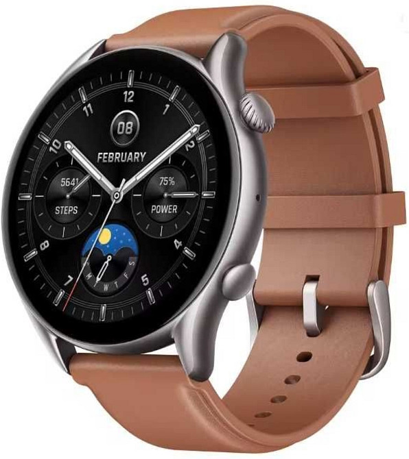 Смарт-годинник Amazfit GTR4 New version Brown. Київ - фото 6