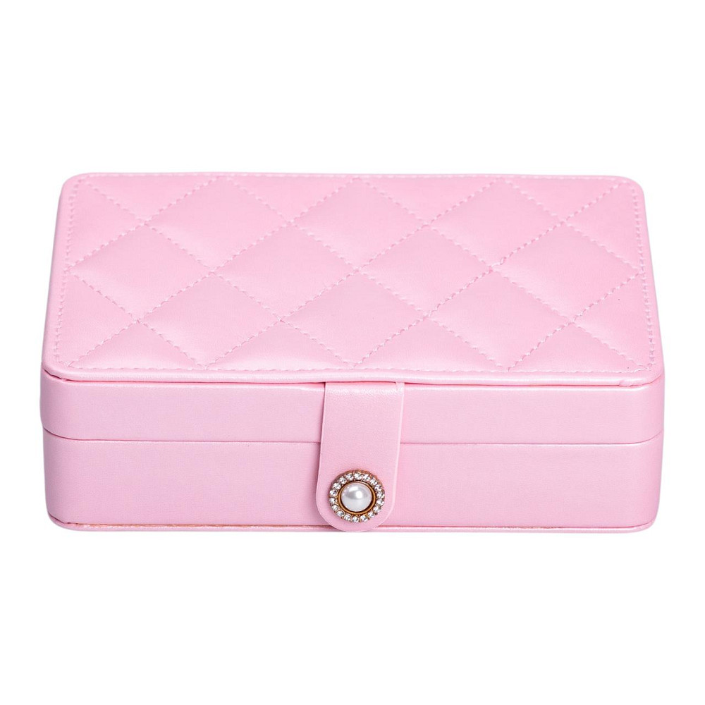 Скринька для прикрас з еко шкіри 16×11×4.7 см органайзер для ювелірних виробів HP-5-30P Коломия - фото 5