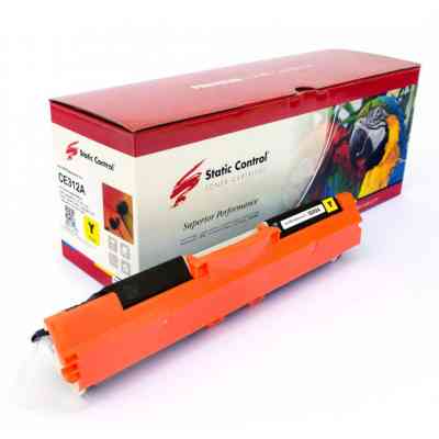 Картридж Static Control HP CE312A (126A)/CF352A (130A), Canon 729 yellow Parrot (002-01-VU312A) Винница