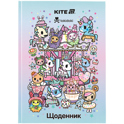 Щоденник шкільний Kite tokidoki, тверда обкладинка (TK25-262) Вінниця - фото 1