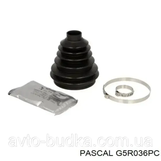Гумовий пильник шарніра зовнішній RENAULT LAGUNA II 1.8 16V/1.9D 16V/2.0 16V; PASCAL G5R036PC Новий Розділ