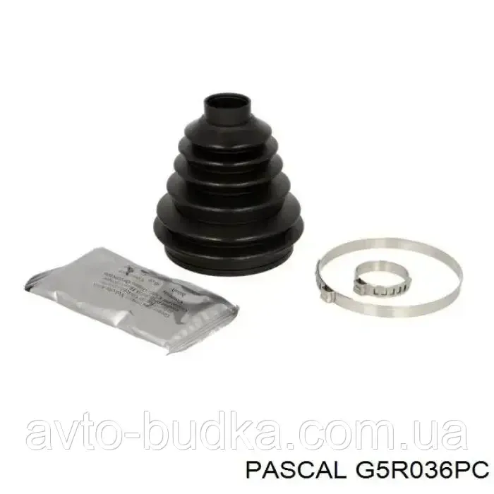 Гумовий пильник шарніра зовнішній RENAULT LAGUNA II 1.8 16V/1.9D 16V/2.0 16V; PASCAL G5R036PC Новий Розділ - фото 1