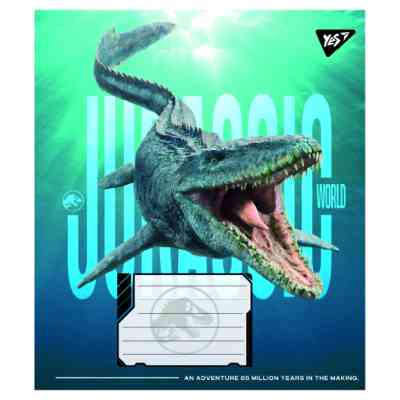 Зошит Yes JURASSIC WORLD ALIVE А5 60 аркушів лінія (767689) Вінниця