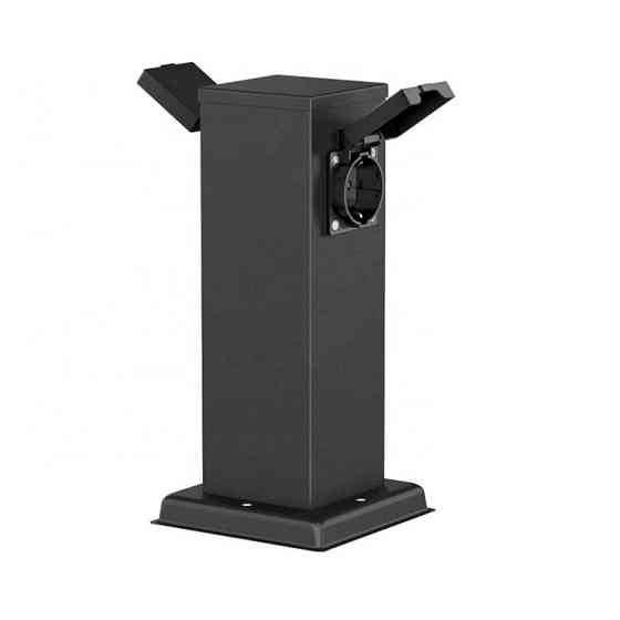 Вуличний стовп з 2 розетками для саду та дачі Київ