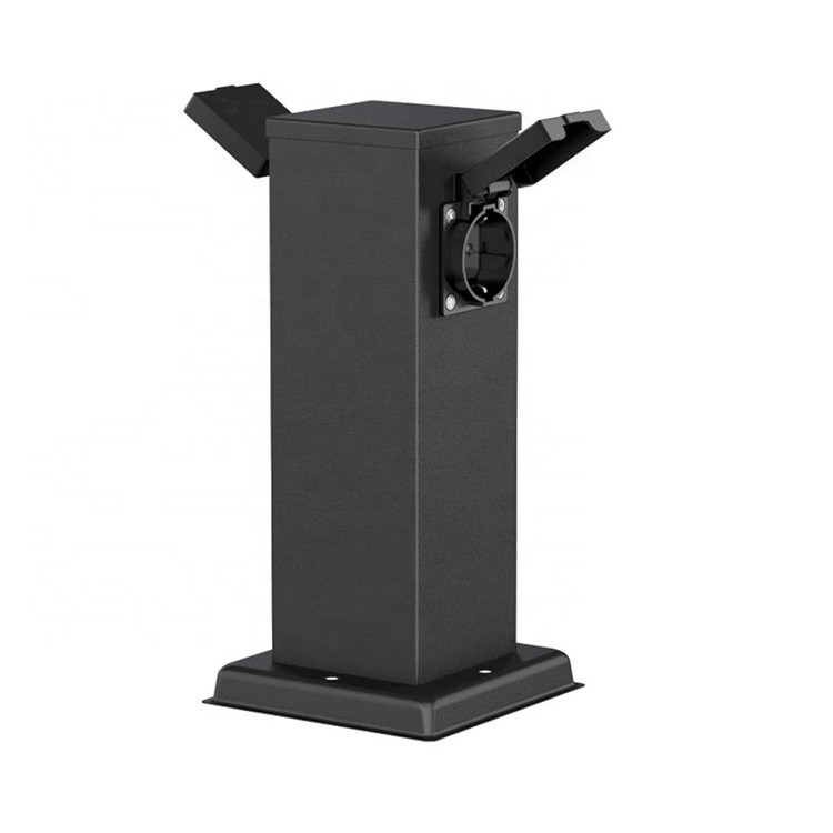 Вуличний стовп з 2 розетками для саду та дачі Київ - фото 1