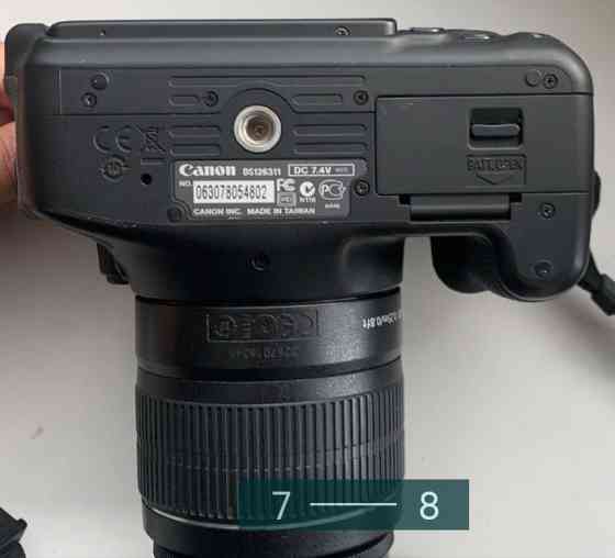 Фотоаппарат: Canon EOS 600D . Зеркальный. Харьков