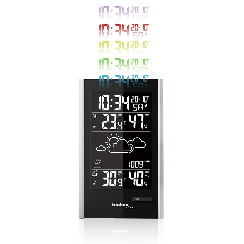Метеостанция Technoline WS9060 Black/Silver (WS9060) Вінниця - фото 2