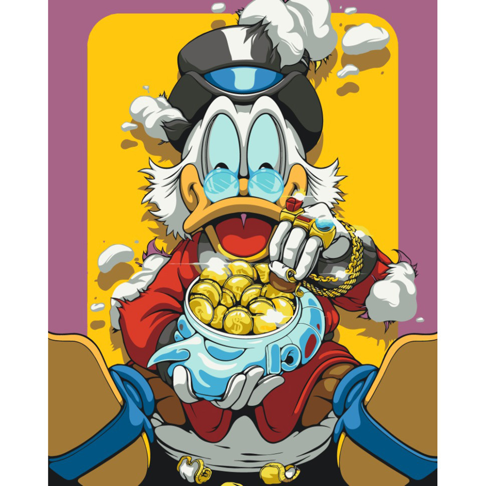 Картина за номерами "Грошовий Скрудж" 16140-AC 40x50 см Вінниця - фото 1