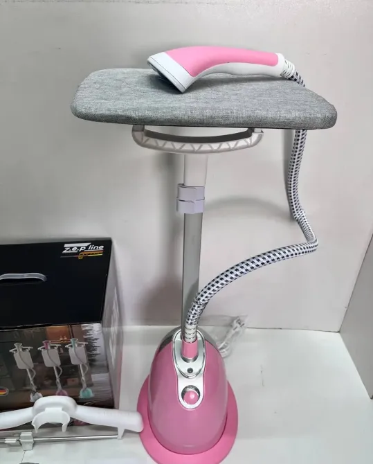 Розовый Отпариватель вертикальный для одежды со стойкой Zepline ZP-130 3000W Коломия - фото 6