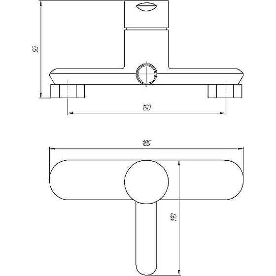 Смеситель для душа TOPAZ CORSICA TC 16701-H48 (000016705) Киев