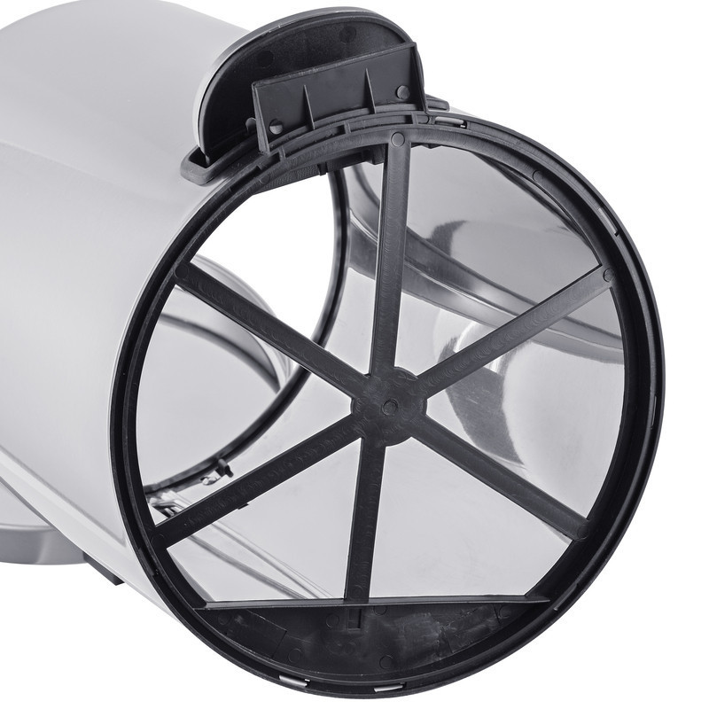 Відро для сміття з плавним закриттям кругле Mixxus Ellipse-TC0212 SS Color 12л (колір нержавійка) (MI8399)   ( 24781 ) Харків - фото 6