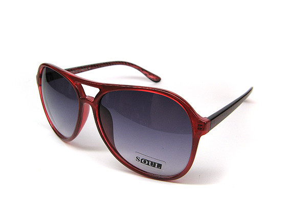 Окуляри сонцезахисні жіночі червоні Soul Київ - фото 1