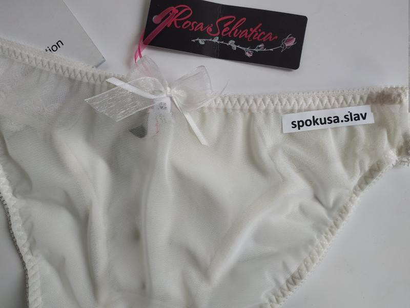 Модні трусики сліпи rosa selvatica 024 колір шампань розмір С. 44,2 Славута - фото 4