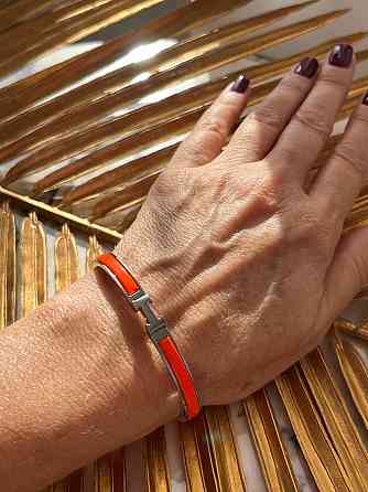 Браслет Hermes емаль / покриття золото 18К Одеса