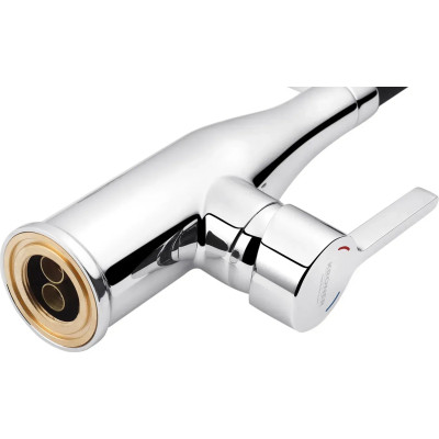 Смеситель Kroner Ersel-C03111BLK (CV033804) Винница - изображение 7