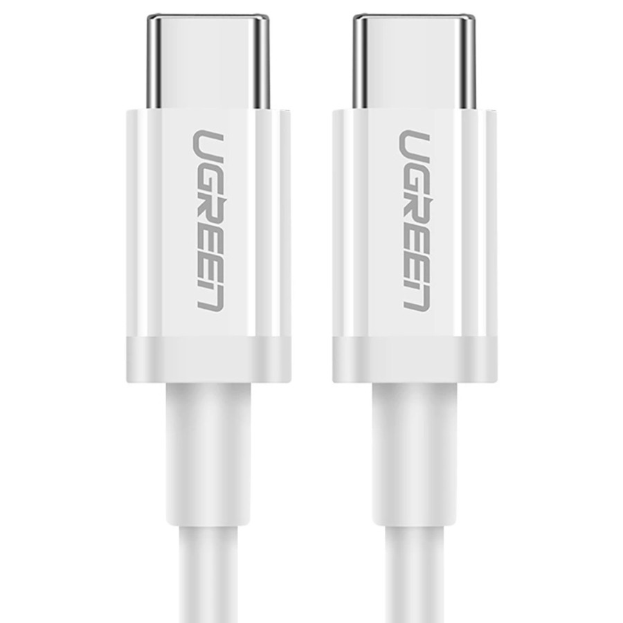 Кабель USB 2.0 Type-C M-M, 1 м, 60W Білий, ABS Cover US264 UGREEN Вінниця - фото 1