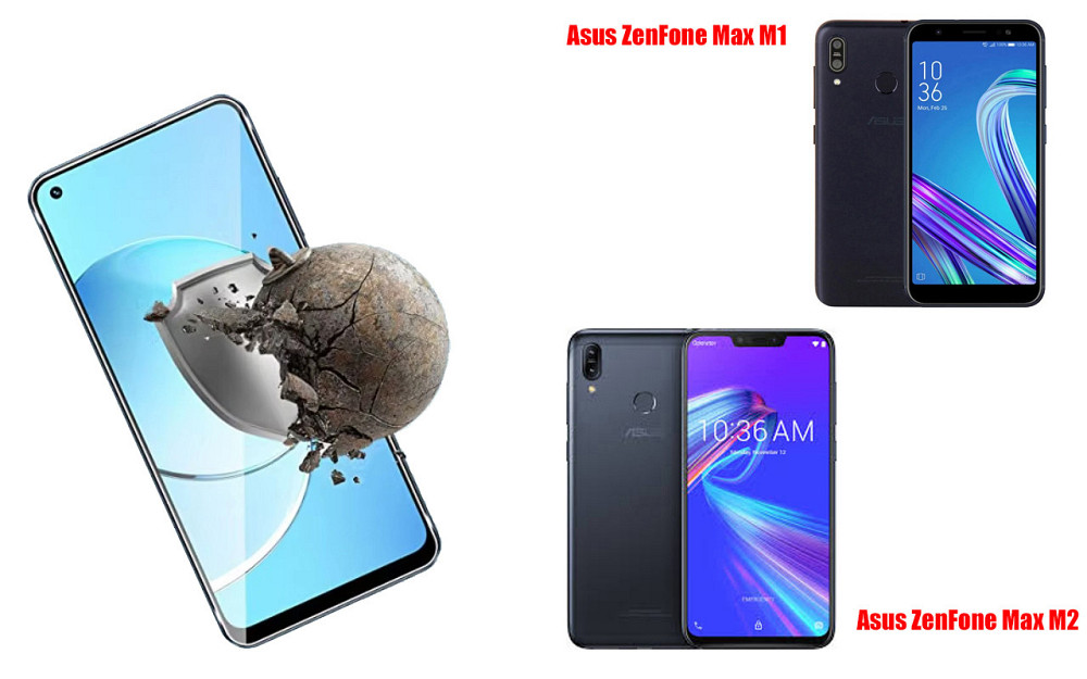 Защитное стекло DefenzoGlass для Asus ZenFone Max M1, Max M2 – двойная прочность Киев - изображение 2