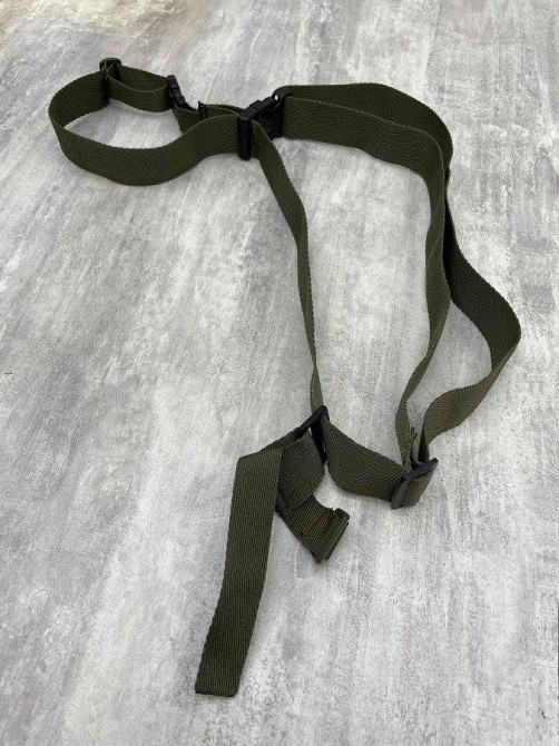 Ремінь обручний триточковий хакі Одеса - фото 2