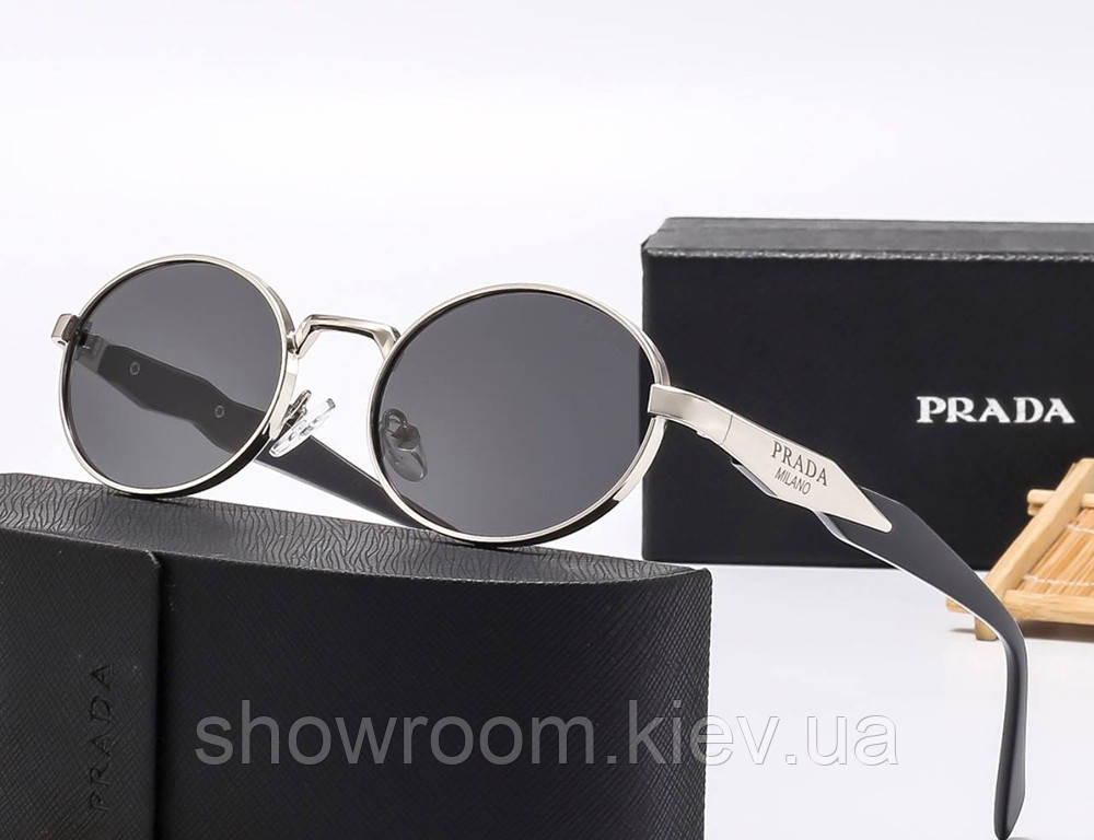 Жіночі сонцезахисні окуляри PR 8007 silver Київ - фото 1