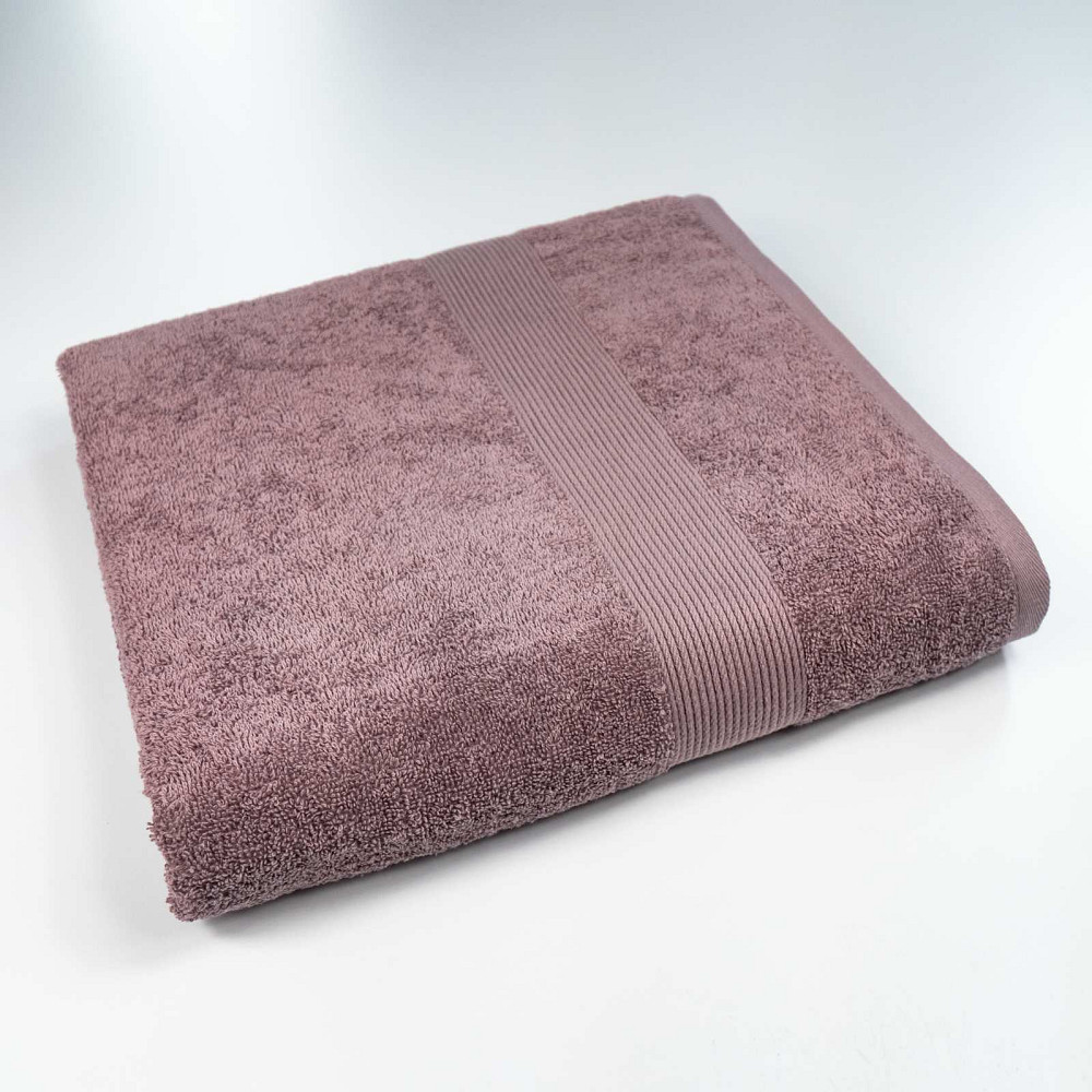 Набір махрових рушників з Бордюром 3шт GM Textile 40х70см, 50х90см, 70х140см 400г/м2 (Шоколад) Суми - фото 4