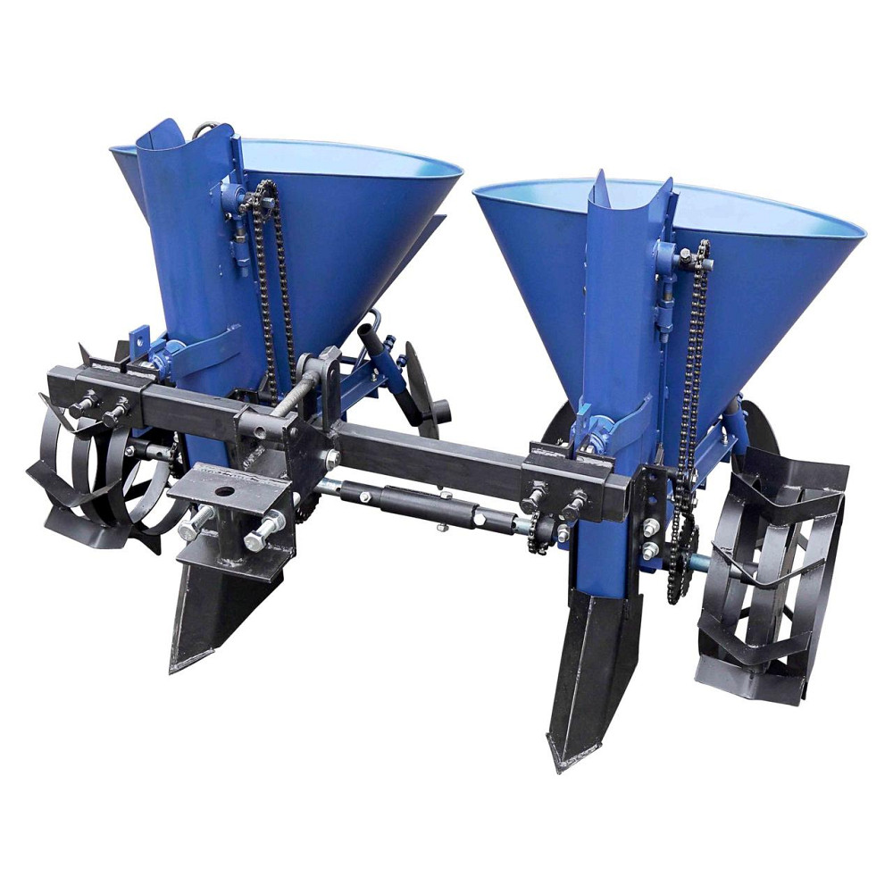 Картоплесаджалка 2р. ланцюгова до мототрактора + бункер для внесення добрив (регульоване міжряддя) (КС20) Харьков - изображение 1