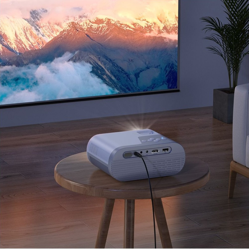 Проектор HOCO DT2 smart projector Gray white 6942007629645 Одеса - фото 7