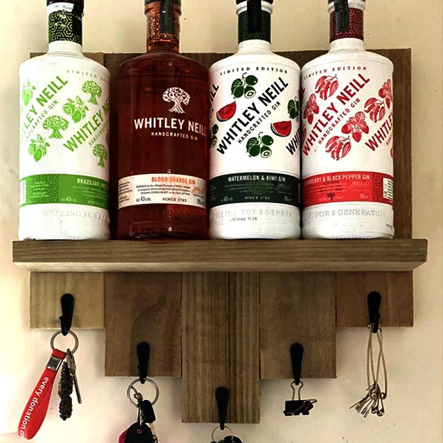 Ключниця дерев'яна "Планінг" сепія Миколаїв - фото 1