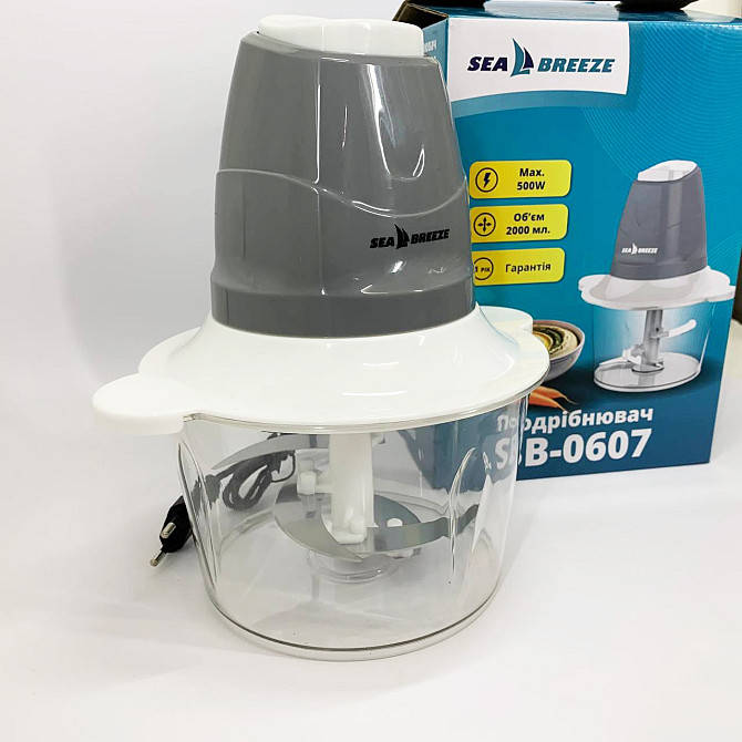 Кухонный блендер для овощей SeaBreeze SB-0607, Блендер переносной с переключением режимов MN-30 Львов - изображение 9