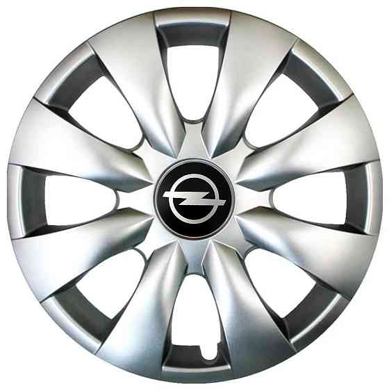 Автомобильные модельные колпаки R15 Opel 316 4шт, SJS, серебряные Киев