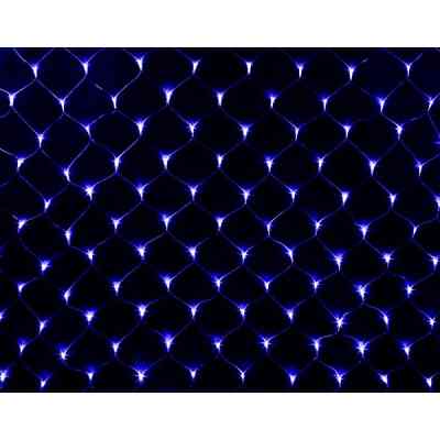 Гирлянда Jumi Сетка 100 LED, 1x1 м, голубой (5900410537583) Винница