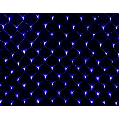Гирлянда Jumi Сетка 100 LED, 1x1 м, голубой (5900410537583) Винница - изображение 2