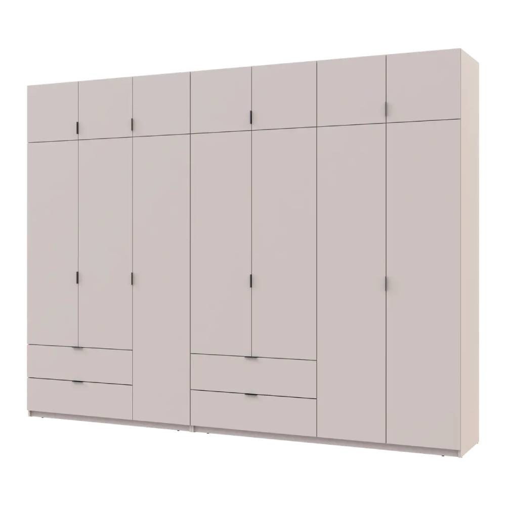 Шафа для одягу Doros Лукас Кашемір 3+4 ДСП 315х50х240 DRS-011719 (42005136) Львів - фото 1