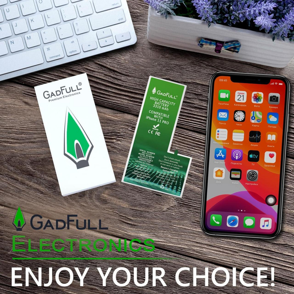 Акумулятор GadFull 616-00659 (батарея, акб) для iPhone 11 Pro (3046 mAh) Дніпро - фото 5