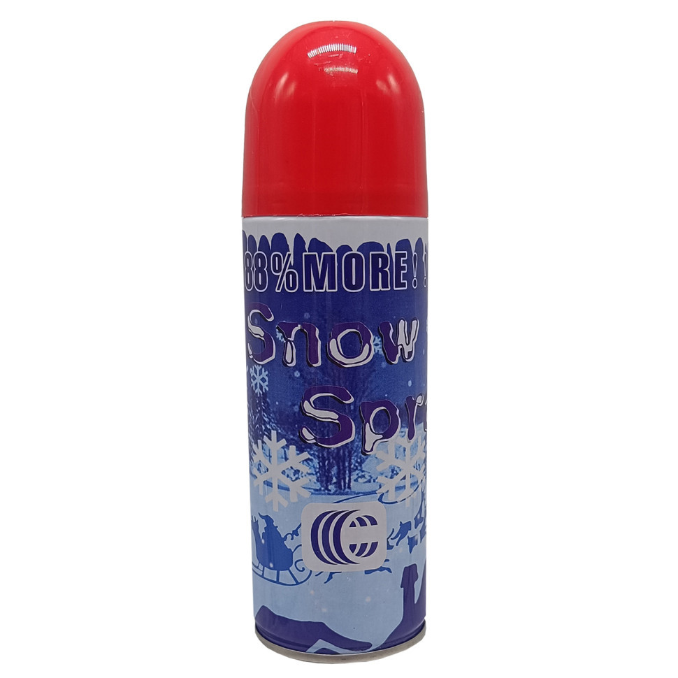Штучний сніг у балончику 13-37(Red) 250 мл, червоний Вінниця - фото 1