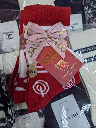 Шкарпетки жіночі новорічні в наборі з 3 шт. Розмір 36-41 COALA BM6360 Київ