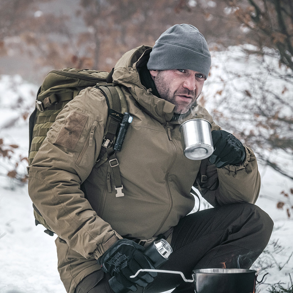 Туристична кружка з ручкою 500 мл Mil-Tec (14602000) Нержавіюча сталь Нововолинськ - фото 7